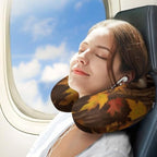 Neck Pillow, Soft Comfortable U Shape Memory Foam Travel Pillow - Image 3