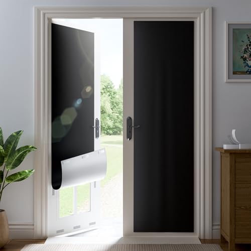 100% Blackout Curtains for Bedroom,Portable Blackout Shades 38"W x 72"L by ZELMINE