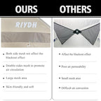 RIYDH Bed Tent Queen Bed Canopy for Adult and Kids - Image 4