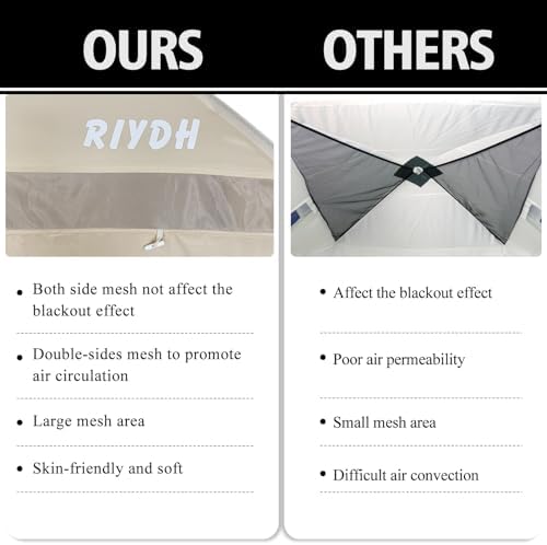 RIYDH Bed Tent Queen Bed Canopy for Adult and Kids - Image 4