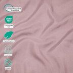 ZPECC Queen Flat Sheets Only Pink 6 Pack, Color-Coded Hem Threads - Image 4