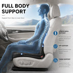 Car Seat Cushion with Integrated Lumbar Support, Memory Foam Pain Relief - Image 2