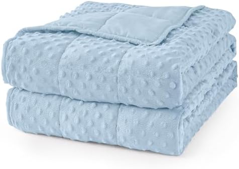 Mr. Sandman Weighted Blanket for Adults, Queen Size 15 lbs, 60 x 80 Inches by MrSandman