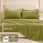 FUANNA King Comforter Set 7 Pieces, Luxury Bed in a Bag Soft Bedding Sets - Image 5