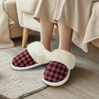 Cotton Slippers With Fluffy Edges House Slippers - Image 2