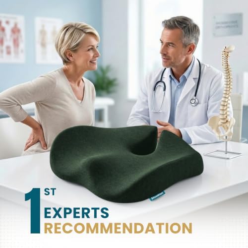 Seat Cushion for Tailbone Pain Relief, Extra Large Office Chair Cushion - Image 6
