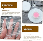 2Pcs Bye Storage Bags Compression Bvacuum Sealer Bags Seal Clothes Storage Compression Organizer Closure Pockets or Compression Bags for Travel Storage Bags/As Shown/110.00 * 67.00 * 2.00Cm - Image 7