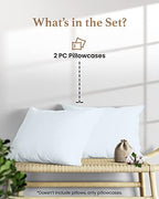 1000 TC Standard Pillowcases Set of 2 100% Egyptian Cotton Pillow Cases - Image 3