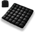 Inflatable Travel Seat Cushion with Built-in Press Inflate Pump, Waterproof Puncture Resistant 3D Air Cell Ergonomic Pressure Relief Pad, Adjustable for Airplane Car Wheelchair Office Stadium Trips by Unknown