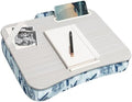 LAPGEAR Designer Lap Desk – Blue Blossoms, Fits 15.6” Laptops by LapGear