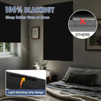 AOSKY No Drill Cordless Blackout Cellular Shades, 19" W x 64" H, Black - Image 4