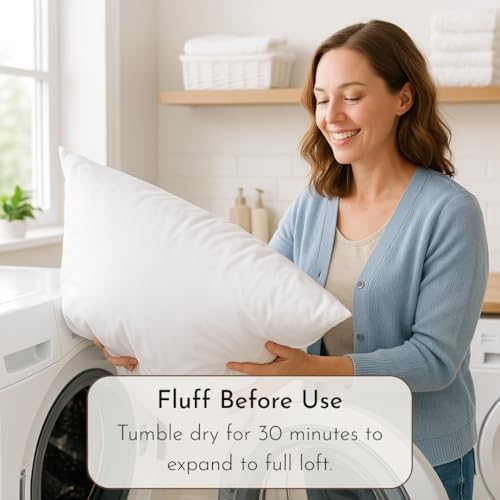 Little Sleepy Head Standard Pillow 16x22 for Sleeping – Soft & Supportive Hypoallergenic Bed Pillow with Down-Like Fill – Pillow for Bedtime & Everyday Sleep - Standard Size Pillow 1 Pack, 20x26 - Image 5