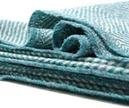 Alpaca Home | Dynasty Throw Blanket | 100% Pure Baby Alpaca Wool • Hypoallergenic, Soft & Cozy • Ethically Sourced | Softer & Warmer Than Wool (Waterworks) - Image 3