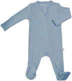 Woolino Toddler Footie Sleeper, Merino Wool Baby Pajamas, One-Piece Sleeper Jumpsuit, Front Zip Footie Romper for Unisex by Woolino