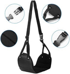 1pc Stilt Foot Belt Airplane Travel Rest Portable Car Mat Leg Hammock for Airplane, Office, Under Desk, Car - Image 4