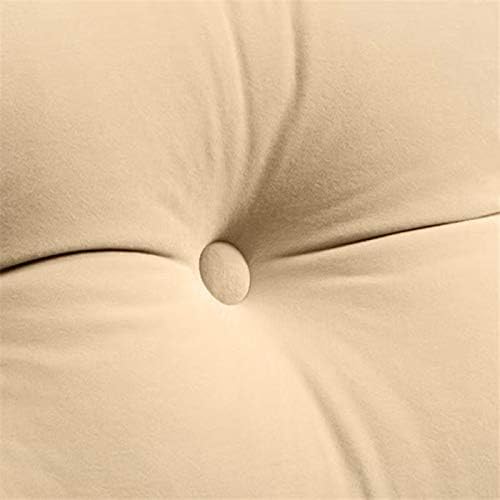 Peachwell Handmade Headboard Pillow-King Size Wedge Support Large Bolster Cushion Headboard Backrest Pillow for Bed Rest with Two Large Side Pockets (Beige, King: 78 x 8 x 20 inches) - Image 4