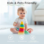 RYB HOME 2 Panels 100% Blackout French Door Curtains Set of 2 - W30 x L69, Mocha - No Drill Door Window Curtains Thermal Insulated Privacy Assured Shades for Front Entrance - Image 3