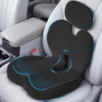 Thick Trucker Car Seat Cushions with Lumbar Back Support Pillow by AEGISCOVER