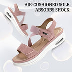 mysoft Women's Comfortable Walking Sandals Platform Wedge Ankle Strap - Image 4