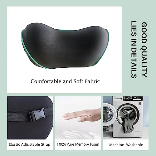 Really Soft Car Headrest Pillow, Neck Pillow for Car with Adjustable Strap - Image 3