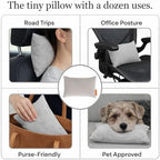Pipsqueak Travel Pillow - Small, Mini, Tiny - 11 x 7 in, Microfiber - Image 3