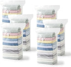 No‑Pump Vacuum Storage Bags – Press & Seal, Vacuum Storage Compression Bag without Pump, Saves 80% Compression Seal Space Plastic Packaging Bags for Clothes, Blankets and Comforters (S, 6PCS) by PETUPS
