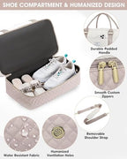 Weekender Bags for Women Travel Bag- Duffle Bag for Women with Shoe Compartment Carry On Overnight Bag with Toiletry Bag & Wet Pocket - Image 3