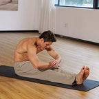 Pudolla Men's Cotton Yoga Sweatpants Athletic Casual Pants with Pockets - Image 3