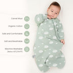 KaiyaBaby Organic Cotton Baby Sleep Sack, Long Sleeve 3.5 TOG, 6-18M - Image 2