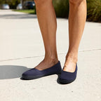 DREAM PAIRS Womens Ballet Wide Toe Arch Support Knit Flats - Image 2