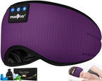 MUSICOZY Bluetooth Sleep Mask Headphones and Travel Storage Case Bundle - Image 2