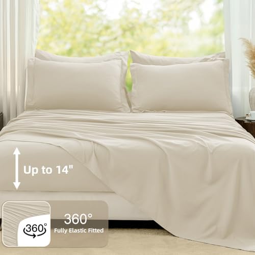 FUANNA Twin Comforter Set 5 Pieces, Luxury Bed in a Bag Soft Bedding Sets - Image 6