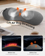 Smooth Triple Spine Fusion Back Massager with Heat, Vibration & Stretch - Image 4