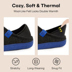 LongBay Mens Slippers with Removable Insole Gifts House Shoes for Indoor - Image 4