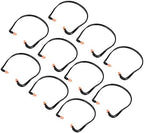 Ipetboom 20pcs Earplugs Reusable Banded Ear Plugs for Construction Loud Noise Hearing Protection Snoring Airplane Travel Memory - Image 4
