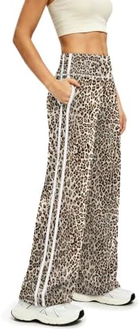 Alaroo Women's Pants Wide Leg High Waist with Pockets Loose Stretch Casual - Image 4