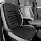 Car Seat Cushion, Memory Foam Cushion with Back Support, Black by Heonay