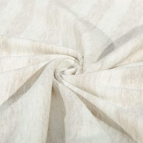 NTBAY Toddler Pillows with Pillowcases Set, 4 Piece, Camel and Beige Stripe - Image 2