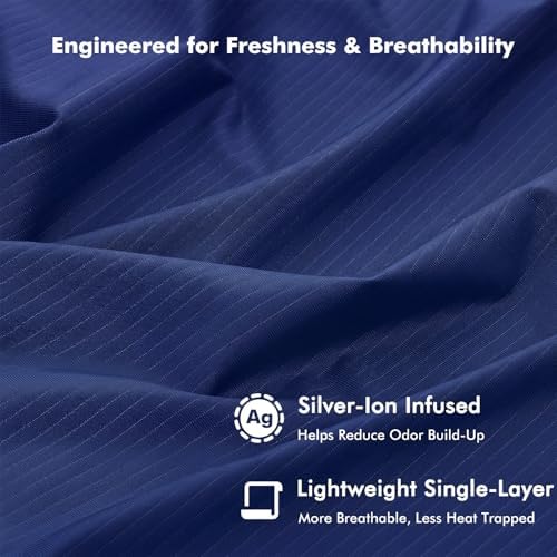Elegear Silver-Infused Cooling Blanket for Hot Sleepers, King - Image 5