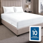 Bulk 10-Pack Full Size Hotel Mattress Encasement 100% Waterproof, 6" Deep by UTOPIABEDDING