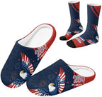 House Slippers for Women Washable Closed Toe with Cute Socks by Unknown
