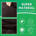 molasofa Leather Like RV Dinette Cushion Covers, RV Booth Seat Cover Stretchable Camper Cushion Couch Covers Slipcovers for RV Camper Car Bench (2 Bench Cover & 2 Backrest Cover, Chocolate-06) - Image 5