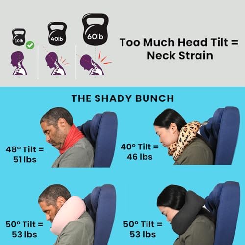 Cabeau Travel Pillow for Long Flights – Evolution X - Memory Foam Neck Support - Comfort On-The-Go for Airplane, Train, and Car (Amethyst) with Evolution X Travel Bag - Black - Image 4