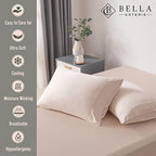 Bella Coterie | Luxury Bamboo Viscose Queen Size Pillowcase Set - Image 2