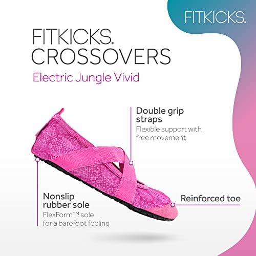 FITKICKS Crossovers Active Lifestyle Footwear Double Grip Straps - Image 3
