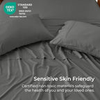 GOKOTTA Soft Pillow Cases King Size Set of 2, Luxury Silky Cooling Pillow Cases for Hot Sleepers, 100% Rayon Made from Bamboo, Envelope Closure and Reversible Pillowcases for Hair and Face(20"*36") - Image 4