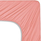 Mocassi King Sheet Set - Luxury Hotel 1800 Premier Bedding Sheets & Pillowcases - Ultra Soft Breathable & Cooling Bed Sheets - Deep Pocket - Wrinkle Resistant - 4 Piece Set - King, Dusty Rose - Image 5