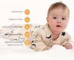 KaiyaBaby Organic Cotton Baby Sleep Sack, Long Sleeve 3.5 TOG, 0-6M - Image 2