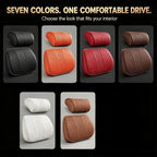 Universal Memory Foam Car Headrest Neck Pillow，Backrest*1：F - Image 6