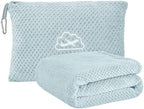 BEDELITE Fleece Blanket 50x60Inches & Travel Pillow Blanket - Image 6